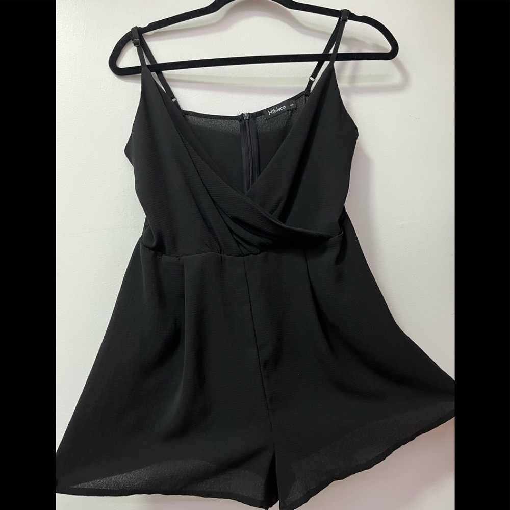JcPenney Black Short Romper